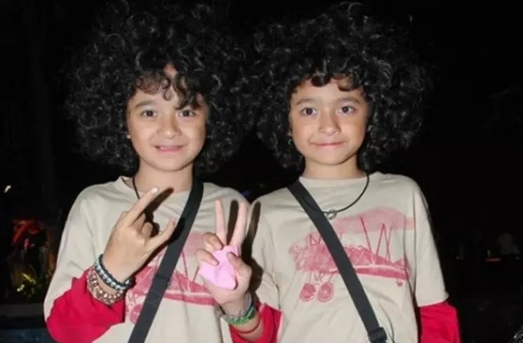 potret masa kecil seleb kembar © 2021 brilio.net
