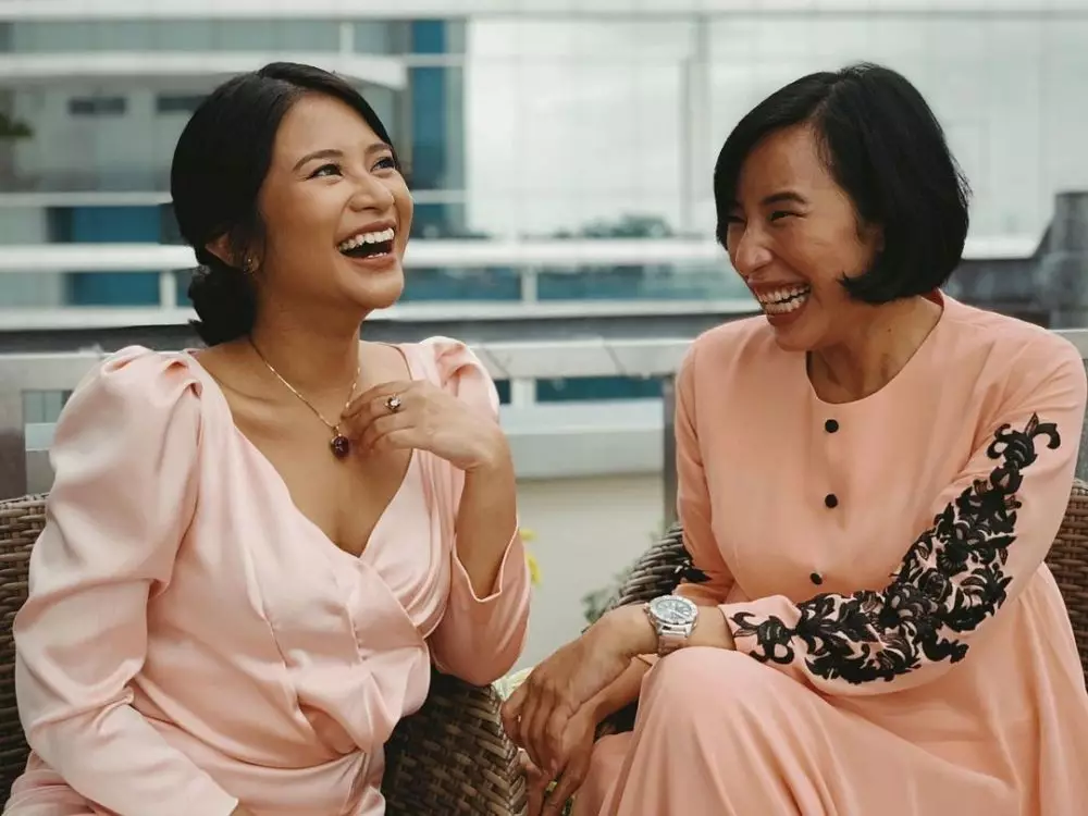 Siti Adira di nikahan Ikke Nurjanah ©Instagram Siti Adira di nikahan Ikke Nurjanah ©Instagram