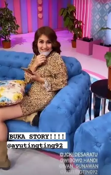 Ayu Ting Ting rambut baru © Instagram Ayu Ting Ting rambut baru © Instagram