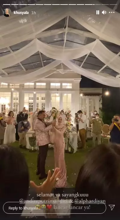 Potret resepsi pernikahan Kesha Instagram © 2021 brilio.net Potret resepsi pernikahan Kesha Instagram © 2021 brilio.net