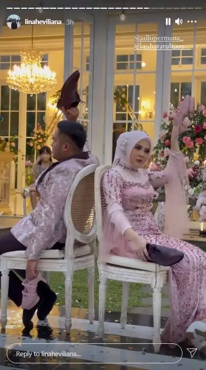 Potret resepsi pernikahan Kesha Instagram © 2021 brilio.net Potret resepsi pernikahan Kesha Instagram © 2021 brilio.net