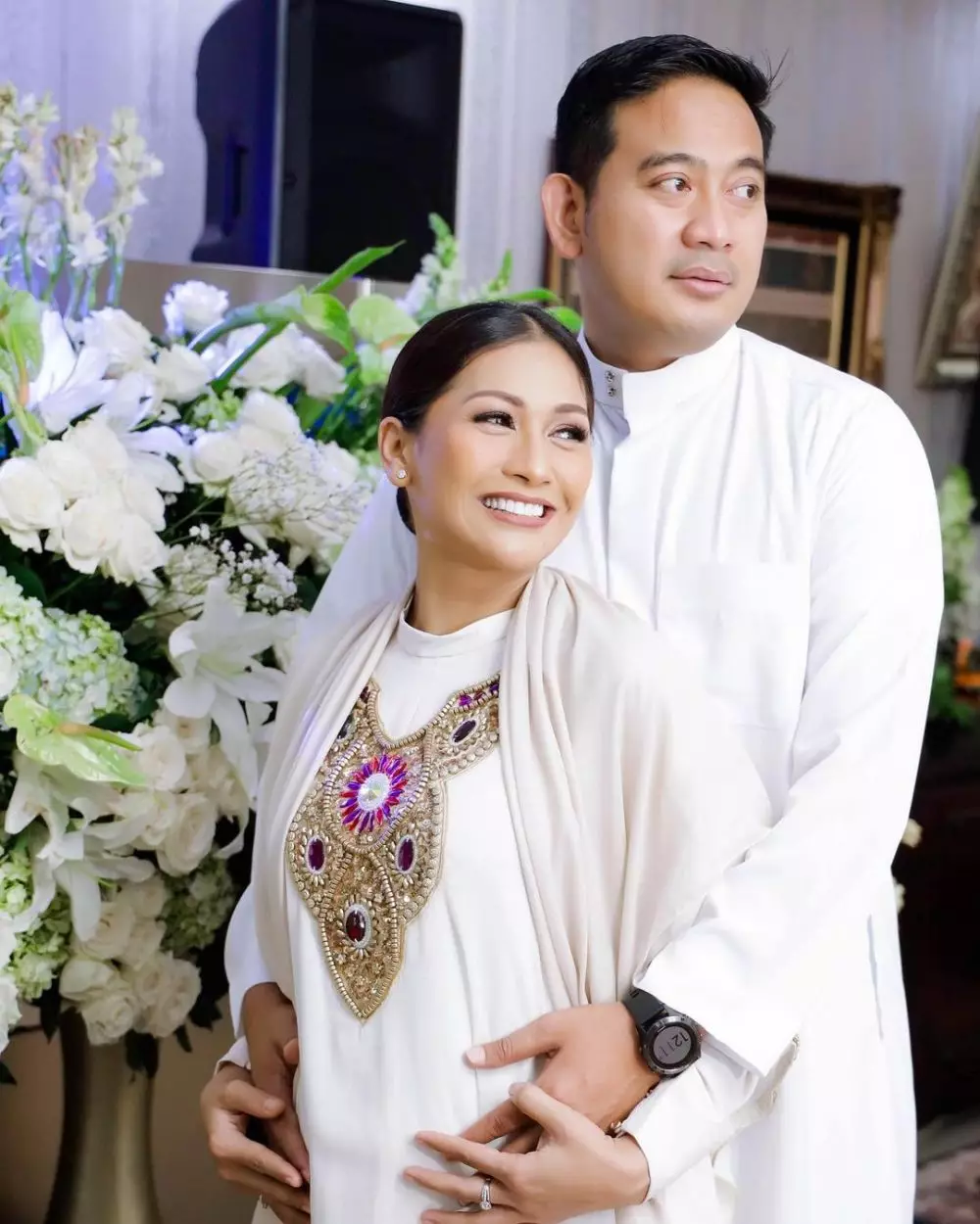 tasyakuran 4 bulan Tata © Instagram tasyakuran 4 bulan Tata © Instagram