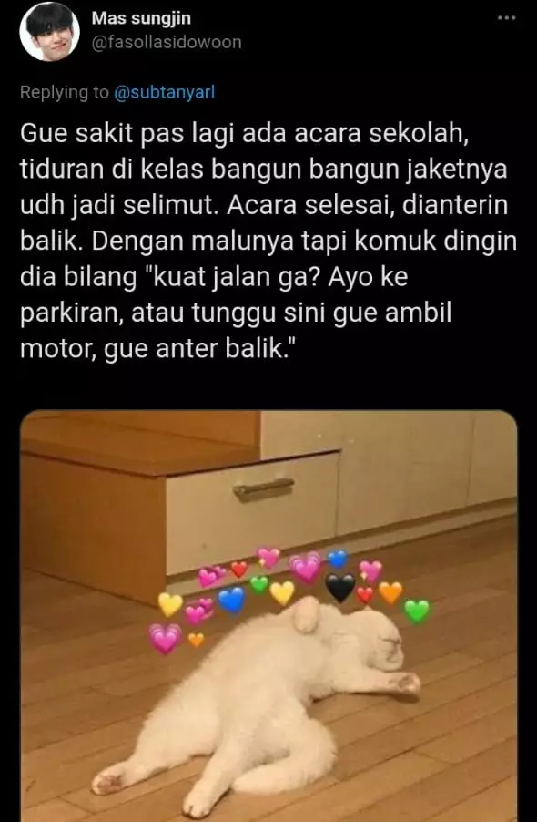 Curhat momen sama gebetan di sekolah © Berbagai sumber