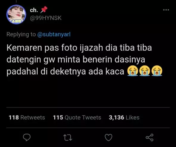 Curhat momen sama gebetan di sekolah © Berbagai sumber