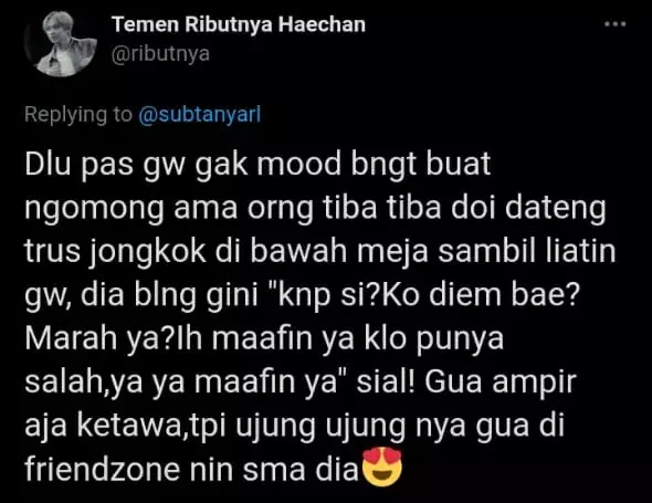 Curhat momen sama gebetan di sekolah © Berbagai sumber