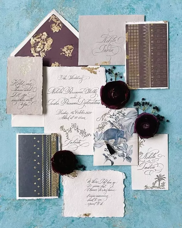 undangan pernikahan pesinetron © 2021 brilio.net