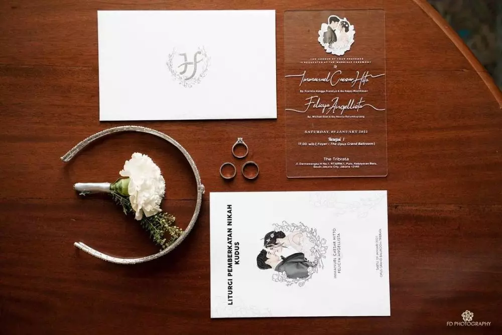 undangan pernikahan pesinetron © 2021 brilio.net