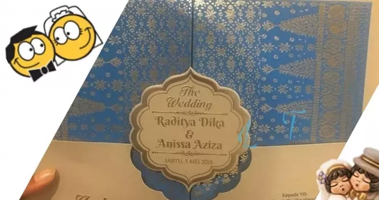 undangan pernikahan pesinetron © 2021 brilio.net