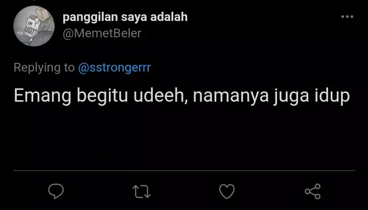 Ucapan pasrah versi netizen © berbagai sumber