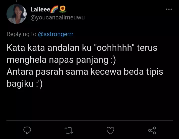 Ucapan pasrah versi netizen © berbagai sumber