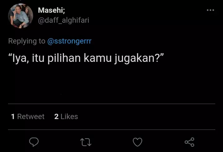 Ucapan pasrah versi netizen © berbagai sumber