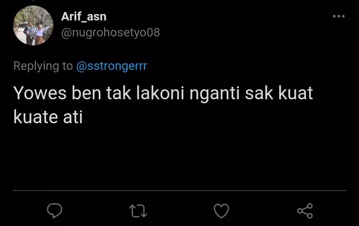 Ucapan pasrah versi netizen © berbagai sumber