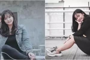 10 Potret Sabrina Ristawan, atlet badminton teman dekat Galih Ginanjar