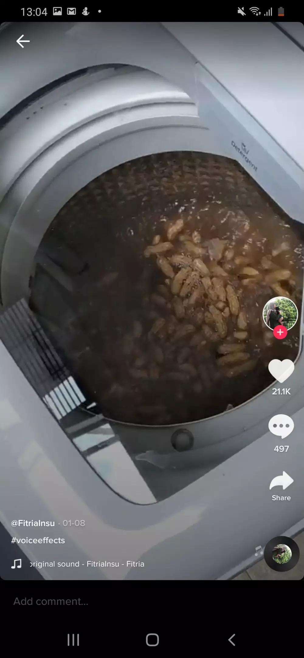 Cara unik cuci kacang tanah © 2021 brilio.net