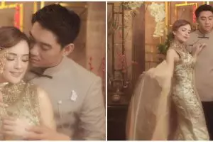 7 Momen pemotretan Ifan Seventeen dan Citra Monica, bergaya oriental