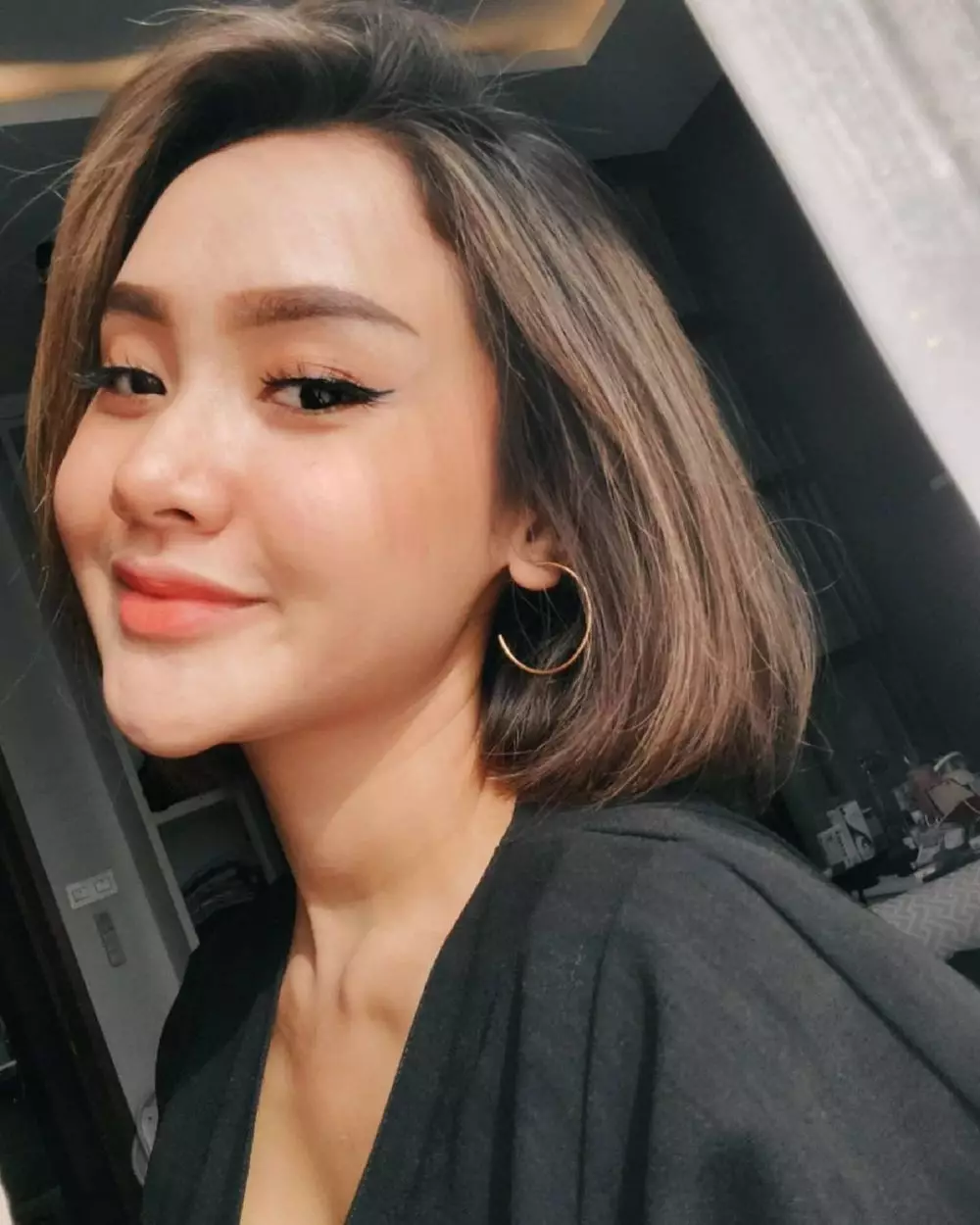 Pedangdut dengan rambut bob © Instagram Pedangdut dengan rambut bob © Instagram