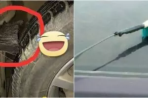 8 Solusi kocak agar mobil tetap bersih, nyelenehnya bikin tepuk jidat