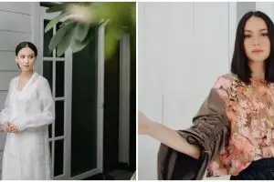 5 Potret dapur baru Karina Nadila, didesain serba putih