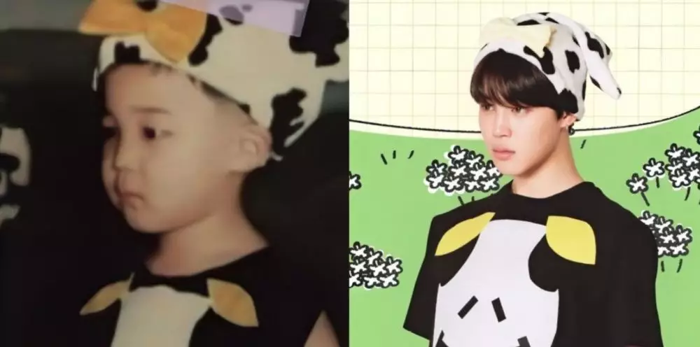 member BTS tirukan foto masa kecil © 2021 brilio.net