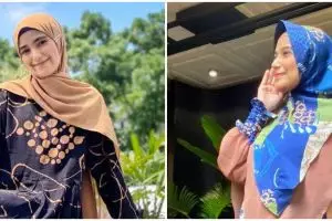 7 Potret terbaru Nadya Mustika saat hamil, pipinya curi perhatian