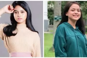 10 Gaya pemotretan Putri D'Academy dengan berbagai tema, memesona