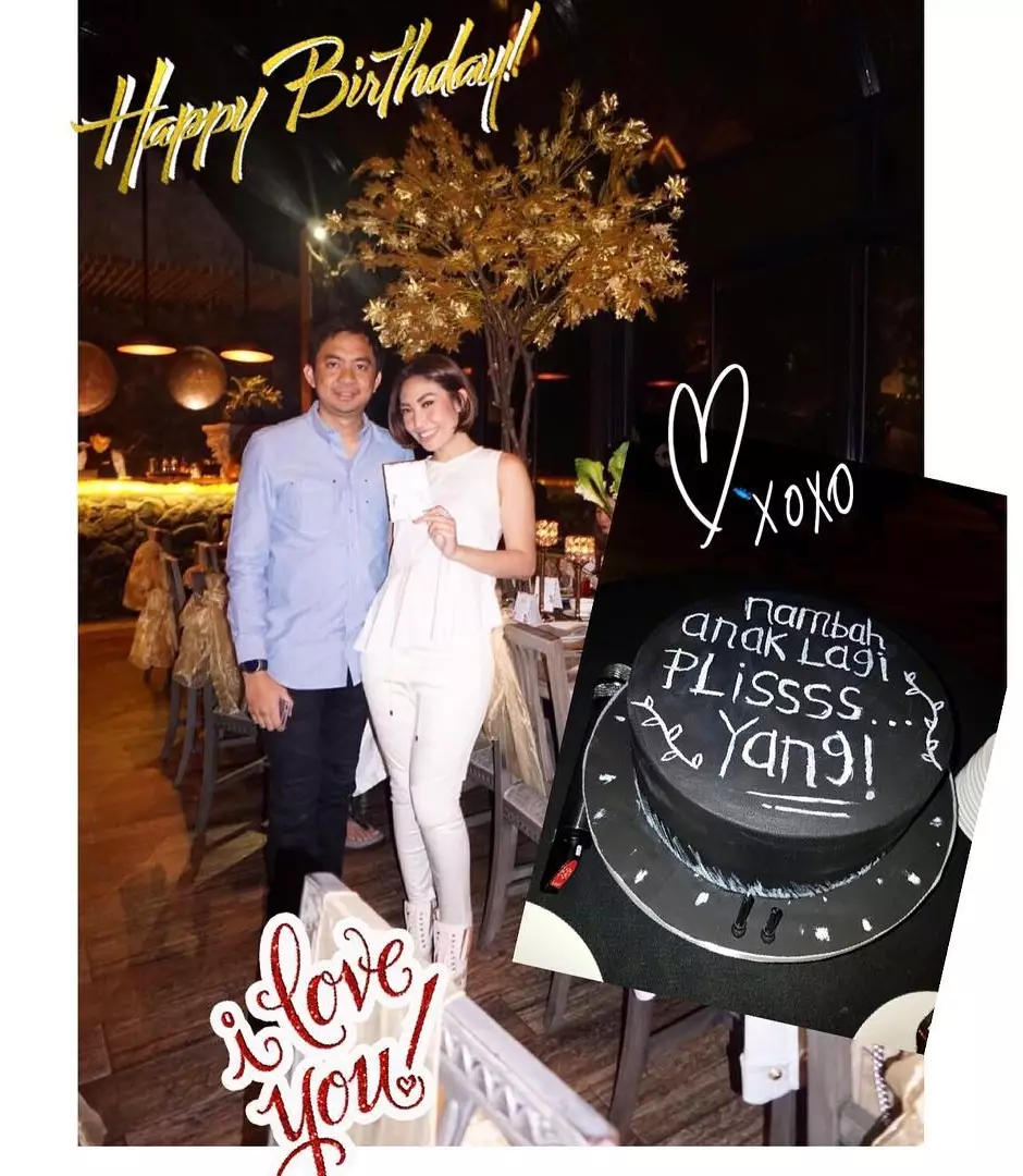 tulisan kue ultah seleb   © 2021 brilio.net