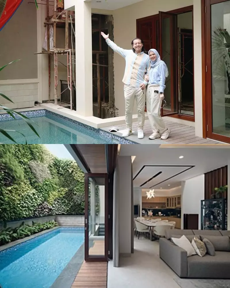 Rumah seleb sebelum dan sesudah renovasi © Instagram & YouTube Rumah seleb sebelum dan sesudah renovasi © Instagram & YouTube