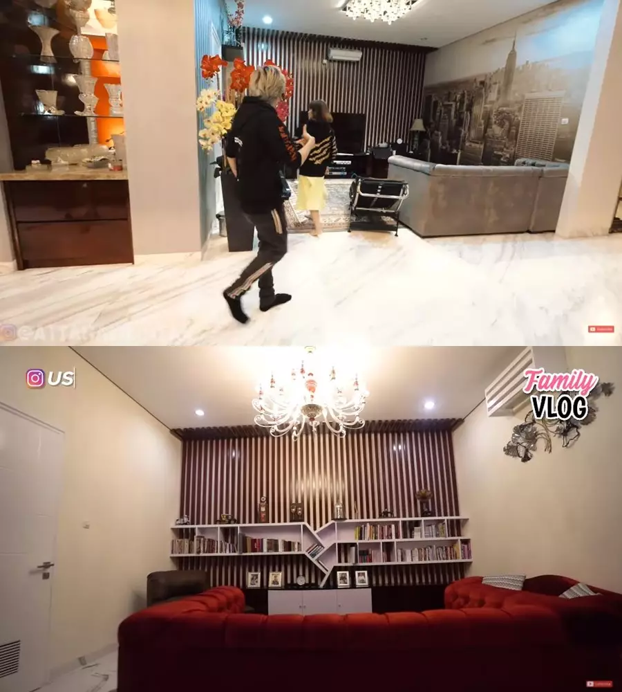 Rumah seleb sebelum dan sesudah renovasi © Instagram & YouTube Rumah seleb sebelum dan sesudah renovasi © Instagram & YouTube