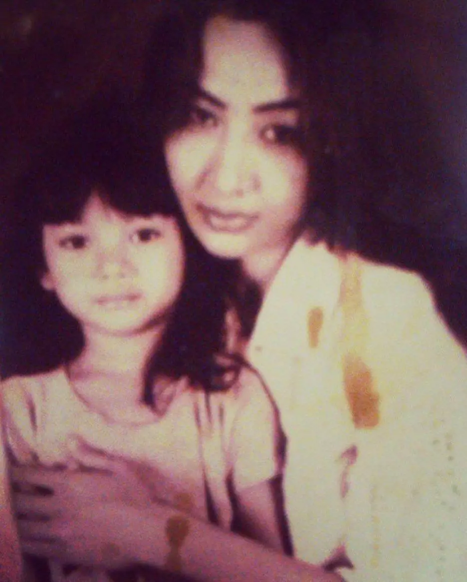 pesinetron kecil dan ibunda ©Instagram