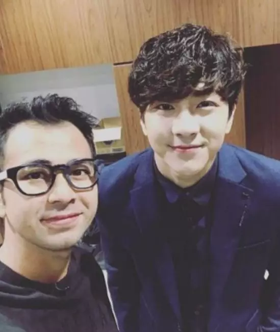 Momen Raffi Ahmad foto bareng artis Korea © 2021 brilio.net