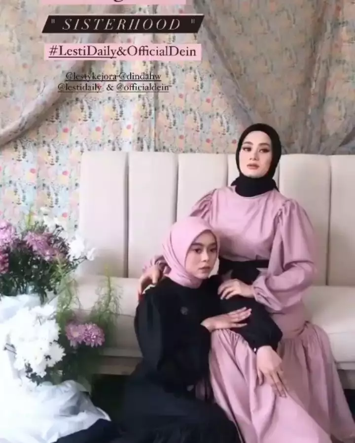 Pemotretan Dinda Hauw dan Lesty Kejora Instagram © 2021 brilio.net