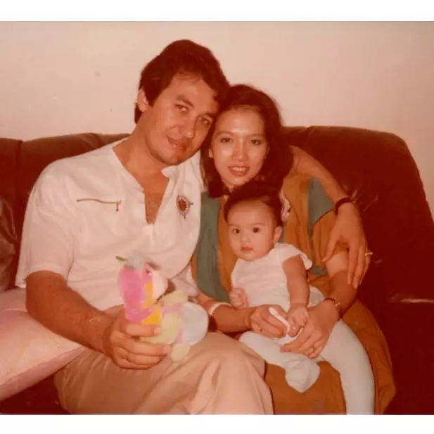 masa kecil raline © Instagram