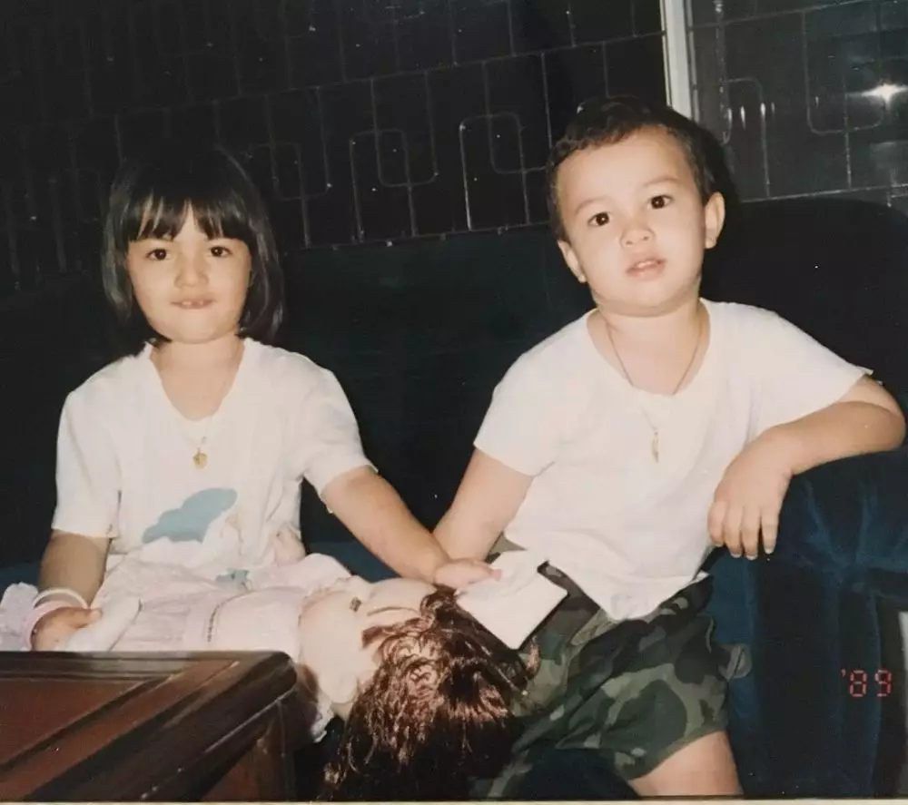masa kecil raline © Instagram