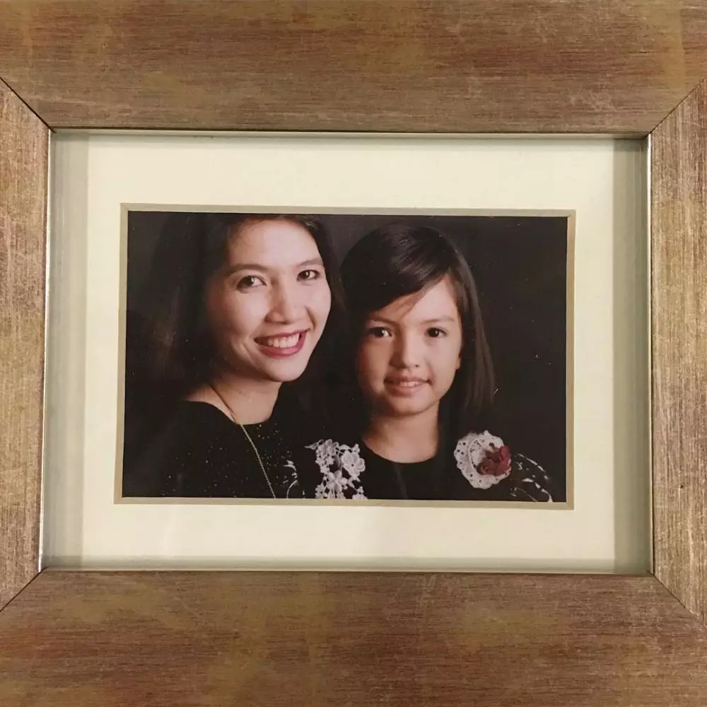 masa kecil raline © Instagram