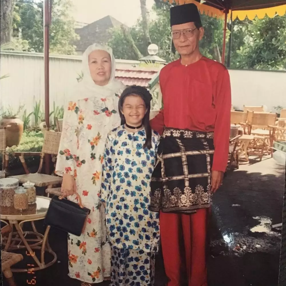 masa kecil raline © Instagram