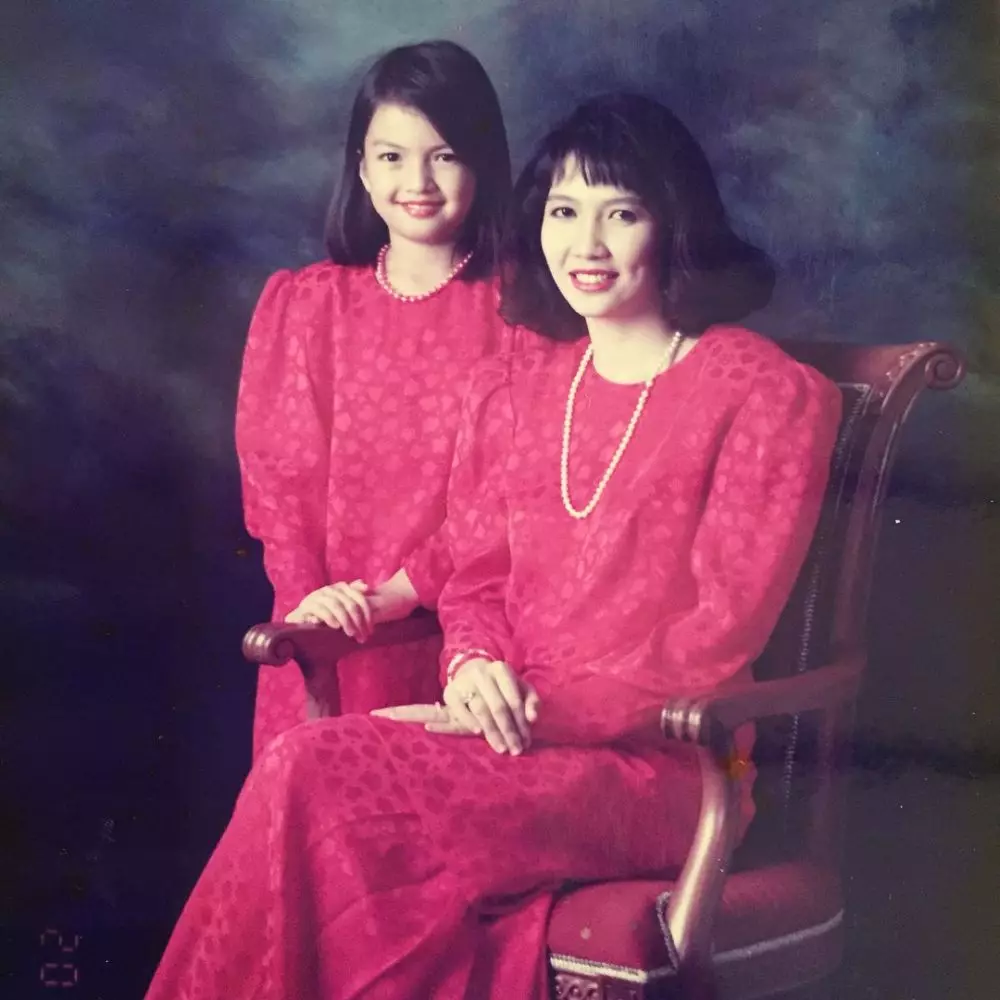 masa kecil raline © Instagram