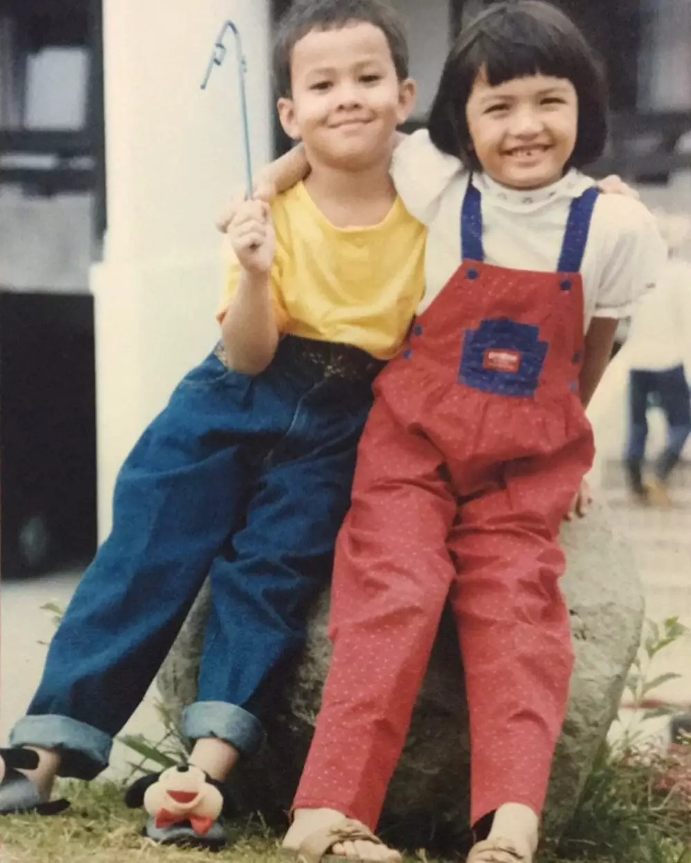 masa kecil raline © Instagram