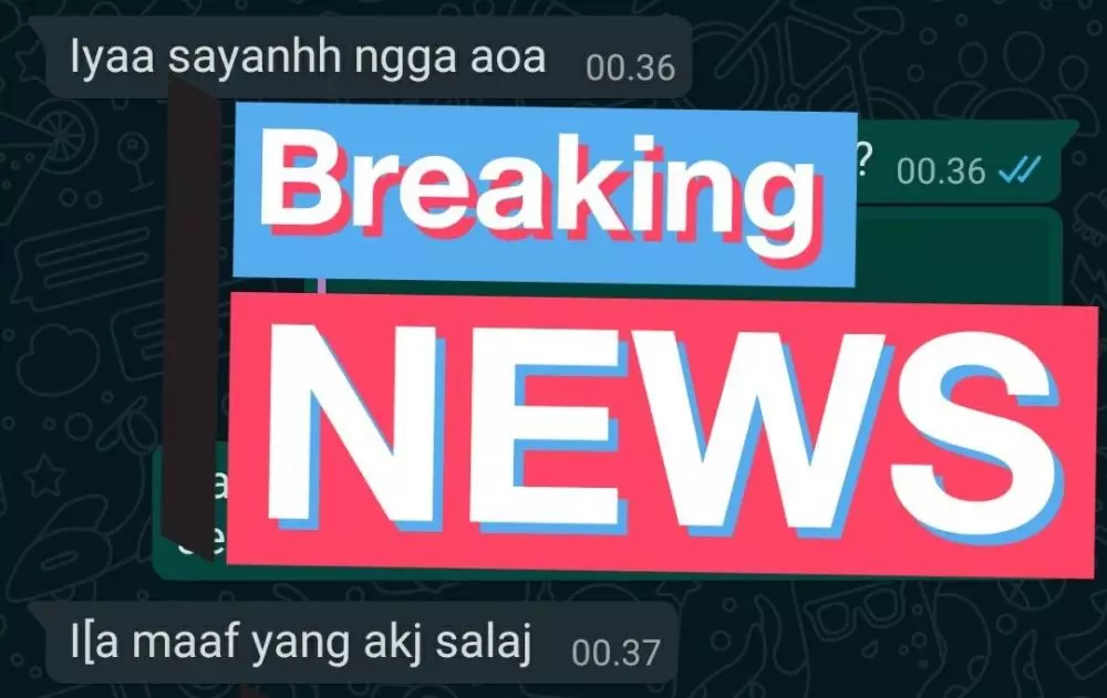 Chat ke pacar pakai kode rahasia © berbagai sumber