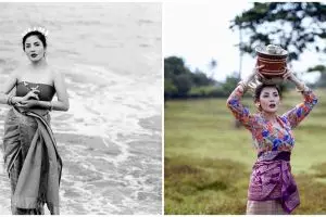 8 Pesona Nindy Ayunda pemotretan kenakan busana adat Bali