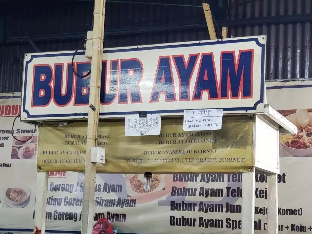 Warung tutup demi Ikatan Cinta © berbagai sumber