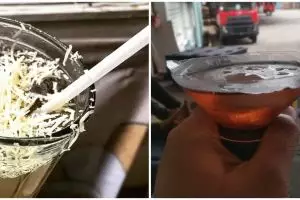 10 Potret nyeleneh orang minum teh ini bikin nyengir lebar