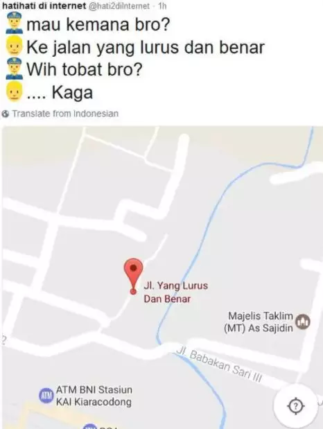 nama jalan unik di google maps Berbagai sumber nama jalan unik di google maps Berbagai sumber