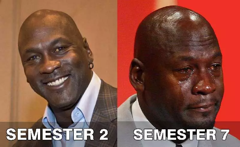 Meme beda mahasiswa akhir dan maba Berbagai sumber Meme beda mahasiswa akhir dan maba Berbagai sumber