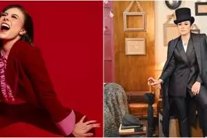 8 pemotretan Wulan Guritno bertema boys, terlihat muda dan fresh