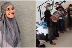 8 Momen Shireen Sungkar pindah rumah, bagi puluhan baju untuk karyawan
