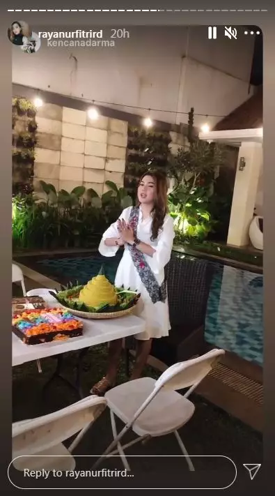 Ulang tahun Raya Kitty ke-27 © Instagram