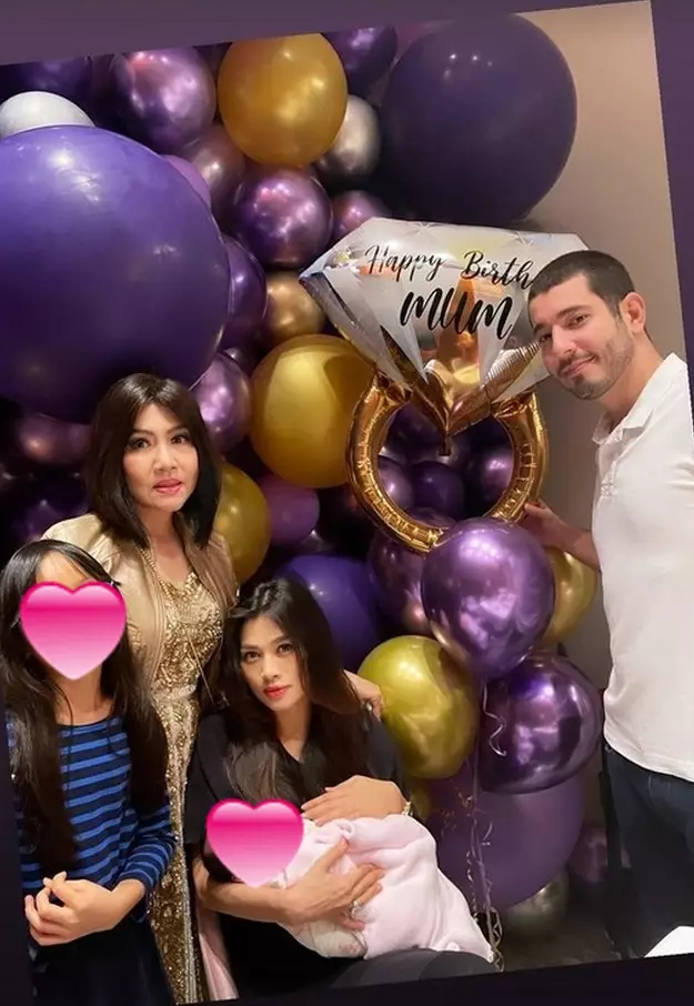 Momen Adinda Bakrie pasca melahirkan © Instagram Momen Adinda Bakrie pasca melahirkan © Instagram