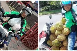 15 Momen lucu driver ojek online antar makanan, bikin ngakak
