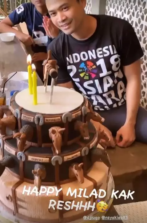 kejutan ultah suami Nabila Syakieb © 2021 brilio.net