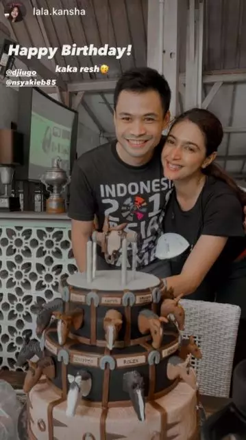 kejutan ultah suami Nabila Syakieb © 2021 brilio.net